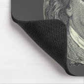 Benjamin Franklin Der Benjamin Es dreht sich alles Mousepad (Ecke)