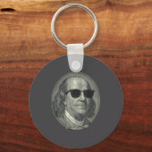 Benjamin Franklin Der Benjamin Es dreht sich alles Schlüsselanhänger (Vorderseite)