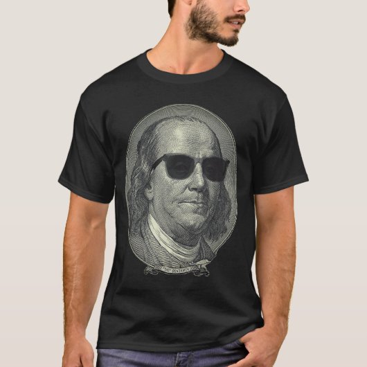 Benjamin Franklin Der Benjamin Es dreht sich alles T-Shirt (Vorderseite)