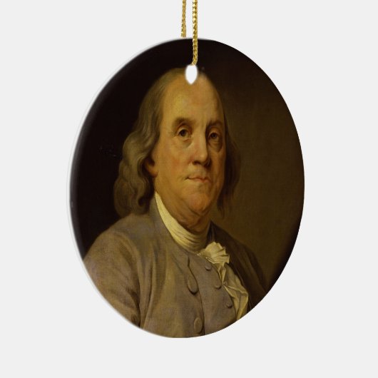 Benjamin Franklin durch Joseph-Siffred Duplessis Keramikornament (Rechts)