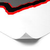 Benjamin Franklin Fragestellungsangebot Poster (Ecke)