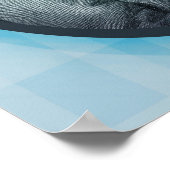 Benjamin Franklin | Glaube und Vernunftposter Poster (Ecke)