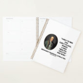 Benjamin Franklin Healthy Wealthy Wise Zitat Planer (Anzeige)