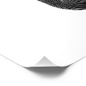 Benjamin Franklin in Maske Fotodruck (Ecke)