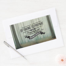 Benjamin Franklin Inspirational Zitat "Vorbereitun