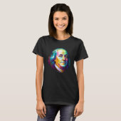 Benjamin Franklin Inspirierend T-Shirt (Vorne ganz)