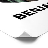 Benjamin Franklin ist der beste Weg, gute Arme zu Poster (Ecke)