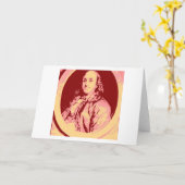 Benjamin Franklin Karte (Gelbe Blume)