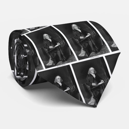 Benjamin Franklin Krawatte (Gerollt)