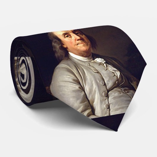 Benjamin Franklin Krawatte (Gerollt)