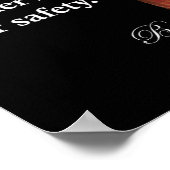 Benjamin Franklin Liberty Freedom Zitat Print Poster (Ecke)