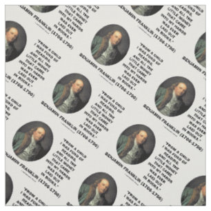 Benjamin Franklin liebt es Geld zu lesen Zitat Stoff