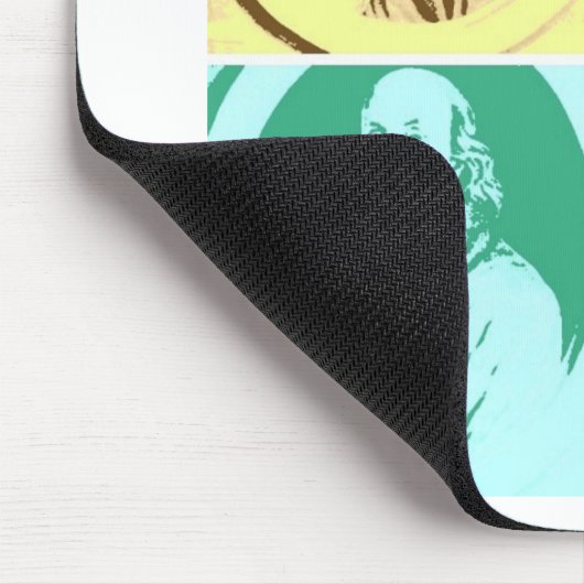Benjamin Franklin Mousepad (Ecke)