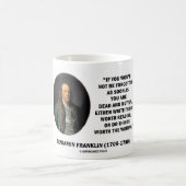 Benjamin Franklin nicht vergessen werden, Kaffeetasse (Mittel)