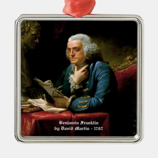 Benjamin Franklin Ornament (Vorne)