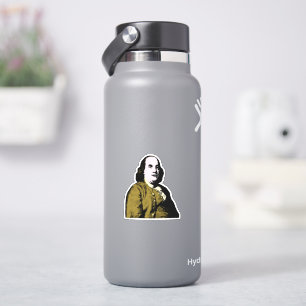 Benjamin Franklin Pop-Art-Stil Aufkleber