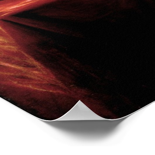 Benjamin Franklin Portrait Poster (Ecke)