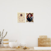 Benjamin Franklin Poster (Küche)