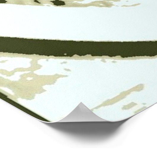 Benjamin Franklin Poster (Ecke)