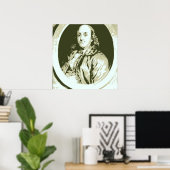Benjamin Franklin Poster (Heimbüro)