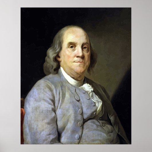 Benjamin Franklin Poster (Vorne)