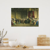 Benjamin Franklin Poster (Küche)
