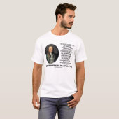 Benjamin Franklin-Schach-Vorsorge-Umsicht T-Shirt (Vorne ganz)