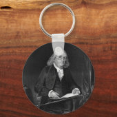 Benjamin Franklin Schlüsselanhänger (Vorderseite)