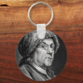 BENJAMIN FRANKLIN SCHLÜSSELANHÄNGER (Vorderseite)