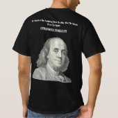 Benjamin Franklin Shirt (Rückseite)