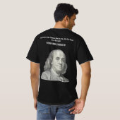 Benjamin Franklin Shirt (Schwarz voll)