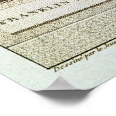 Benjamin Franklin stellt seine Opposition vor Poster (Ecke)