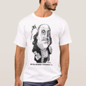 Benjamin Franklin T - Shirt (Vorderseite)
