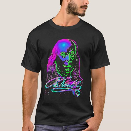 Benjamin Franklin T-Shirt (Vorderseite)