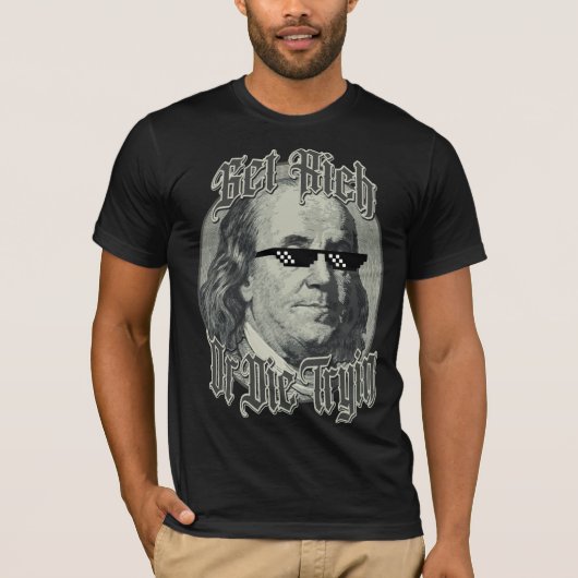 Benjamin Franklin T - Shirt (Vorderseite)