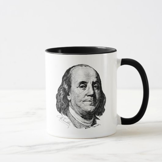 Benjamin Franklin Tasse (Rechts)