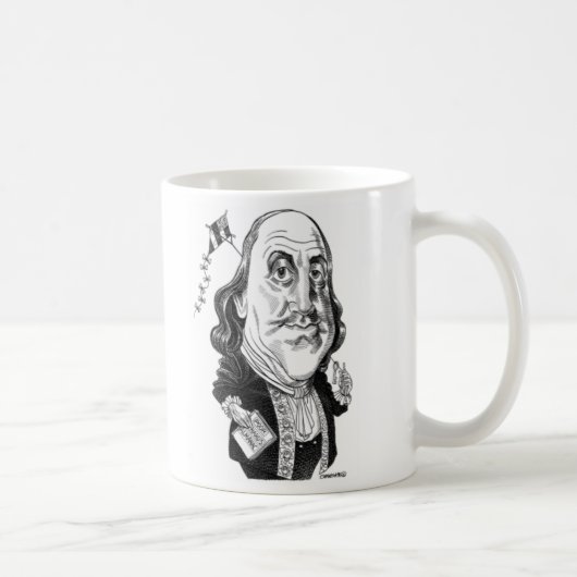 Benjamin Franklin Tasse (Rechts)