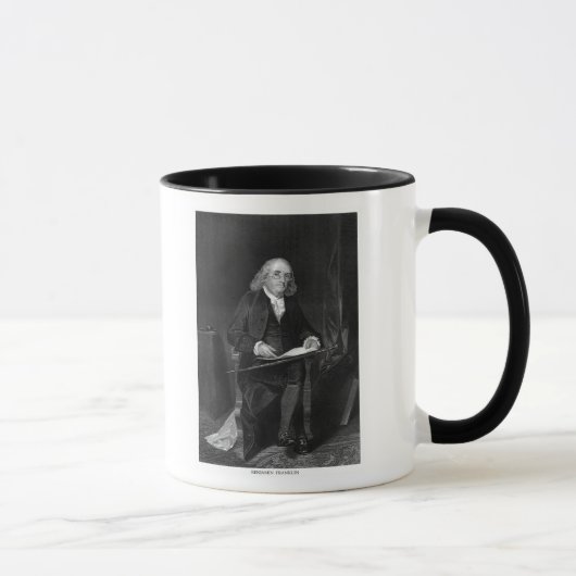 Benjamin Franklin Tasse (Rechts)