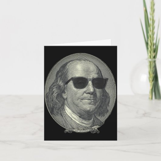 Benjamin Franklin The Benjamin Its All About Karte (Vorderseite)