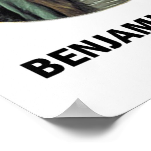 Benjamin Franklin Three Dinge Extrem Hard Poster (Ecke)