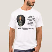 Benjamin Franklin Three Dinge Extrem Hard T-Shirt (Vorderseite)