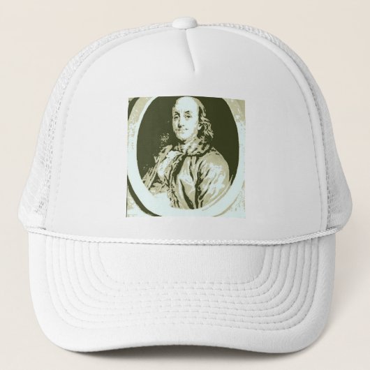 Benjamin Franklin Truckerkappe (Vorderseite)