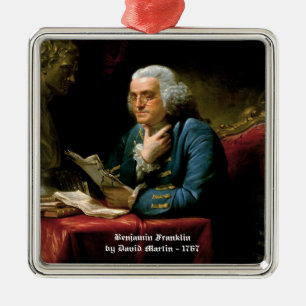 Benjamin Franklin-Verzierung Ornament Aus Metall