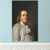 BENJAMIN FRANKLIN von Joseph Siffred Duplessis Leinwanddruck (Insitu (Holzboden))