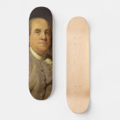 Benjamin Franklin von Joseph Siffred Duplessis Skateboard (Vorderseite)