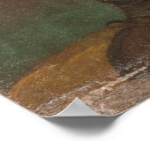 Benjamin Franklin Zeichne Elektrizität aus dem Him Poster (Ecke)