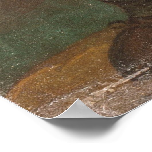 Benjamin Franklin Zeichne Elektrizität aus dem Him Poster (Ecke)