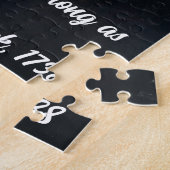 Benjamin Franklin Zitat -Anpassen Puzzle (Seite)