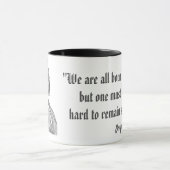 Benjamin Franklin Zitat Tasse (Zentrum)