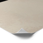 Benjamin Franklin Zitat zum Wein Poster (Ecke)